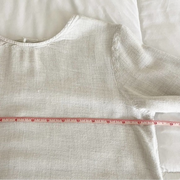 CLOTH & Stone Back Button Long Sleeve Peplum Top Size Extra Small - Picture 8 of 10